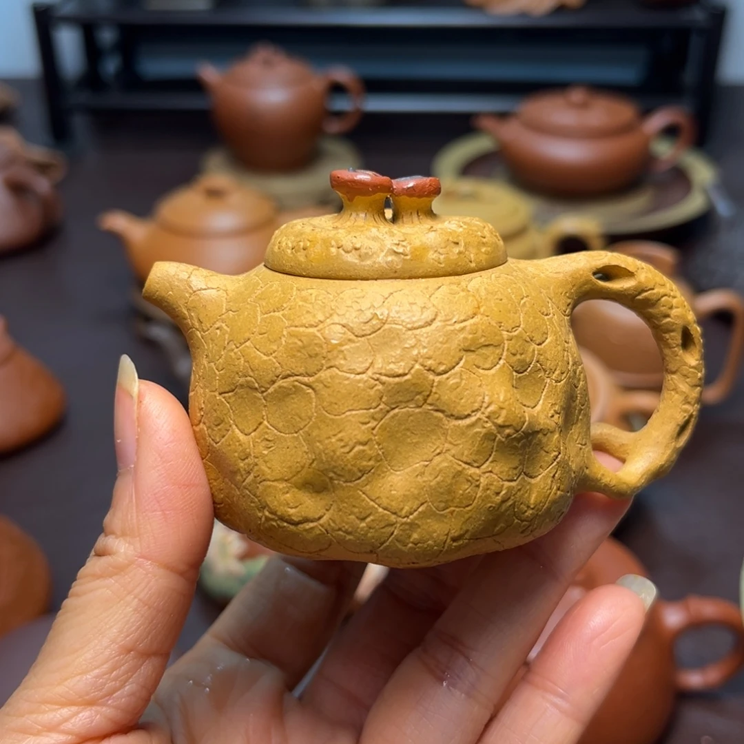 茶壶紫砂手工制作原矿紫砂