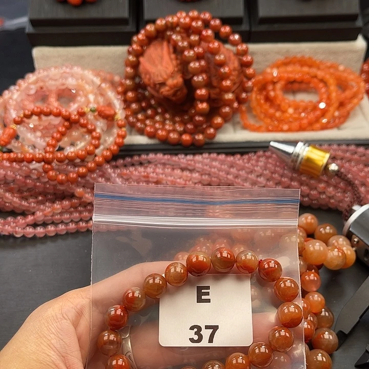 南红玛瑙未镶嵌多样性发货默认微瑕称重10