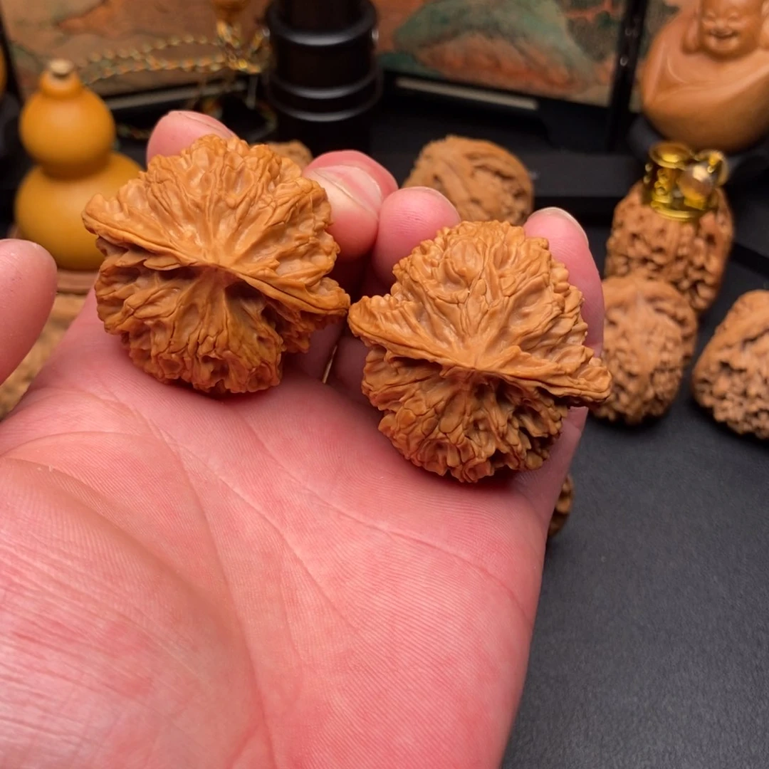 文玩核桃吊坠苹果园43尺全品