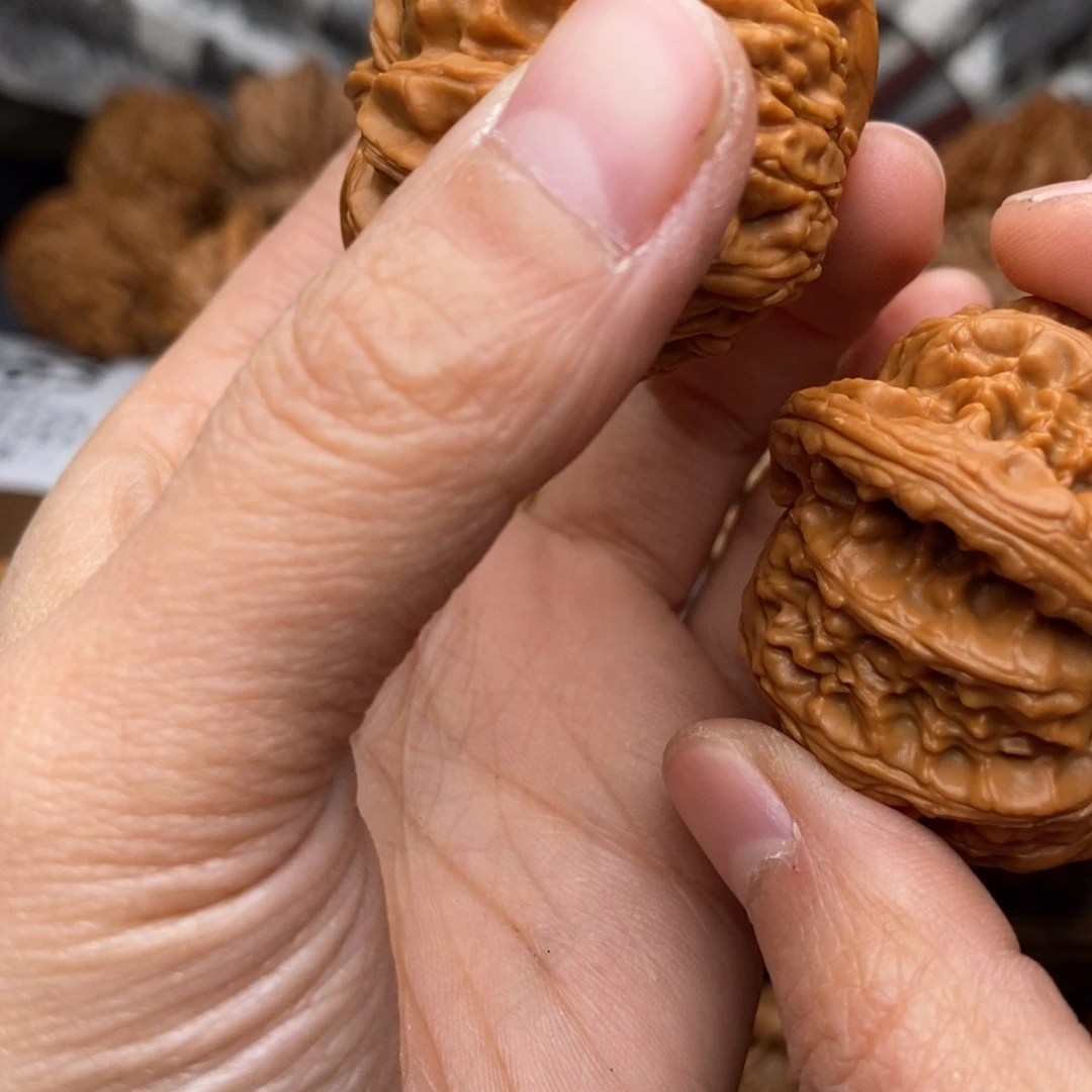 把件文玩核桃42白狮子打底团购