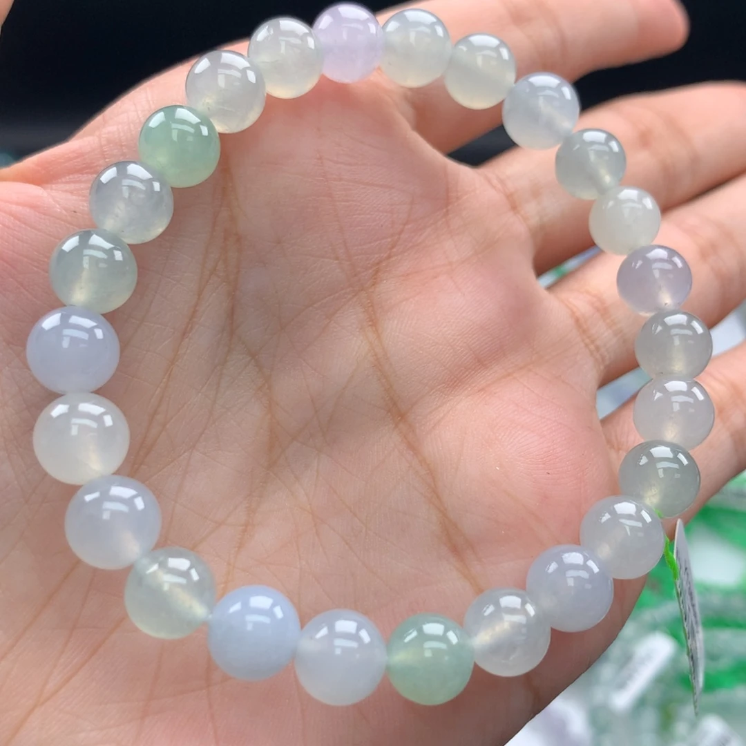 翡翠未镶嵌毛衣链