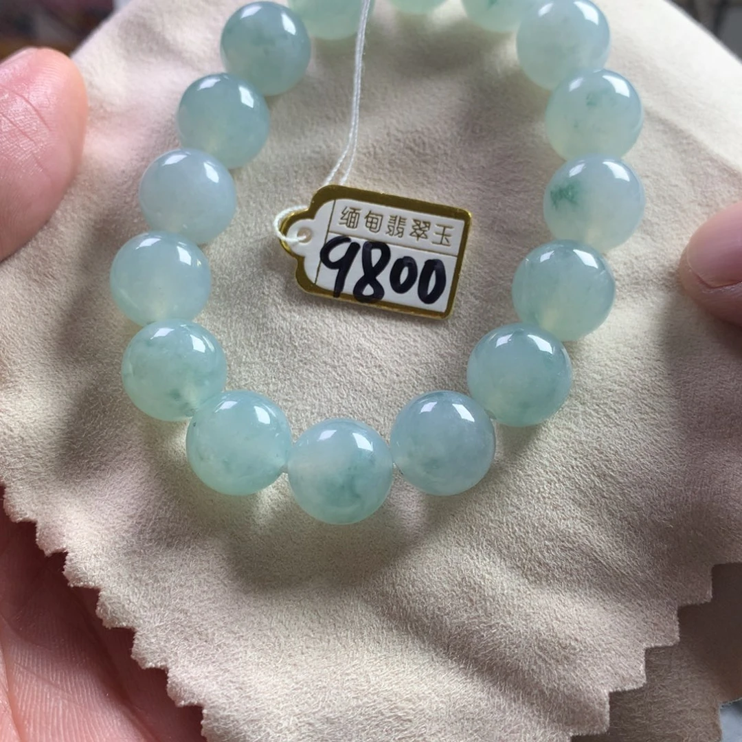 定制翡翠未镶嵌卡13 16颗