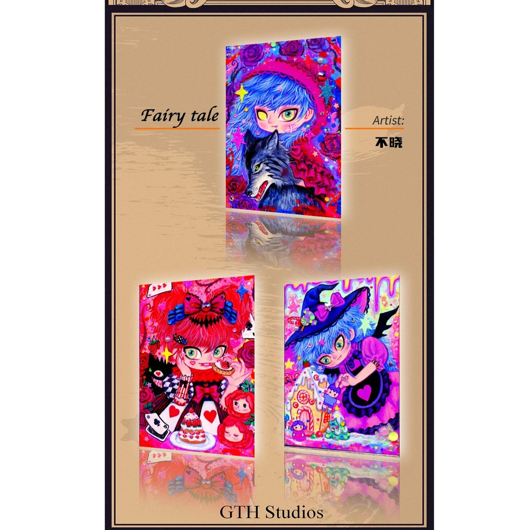 【代拆】GTH——反转童话系列手绘卡