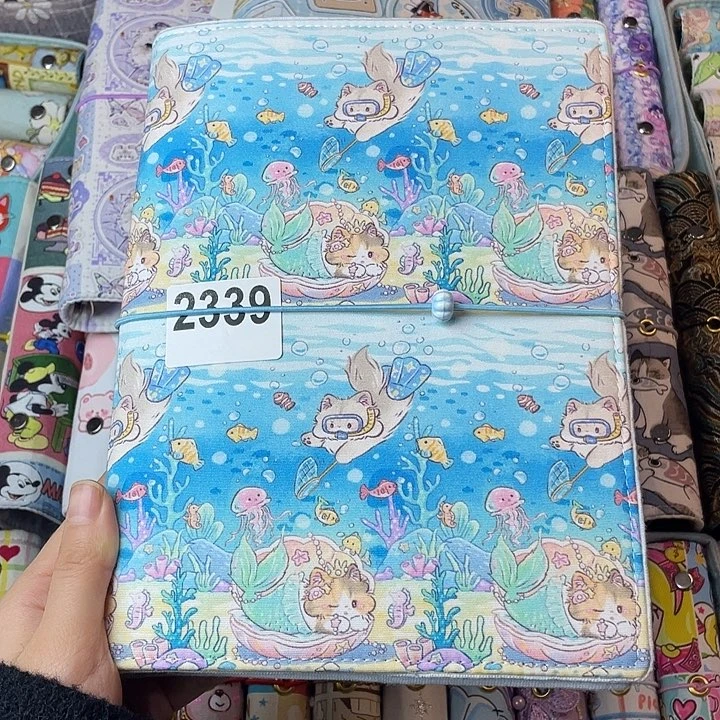 织绣A5活页不加纸2339