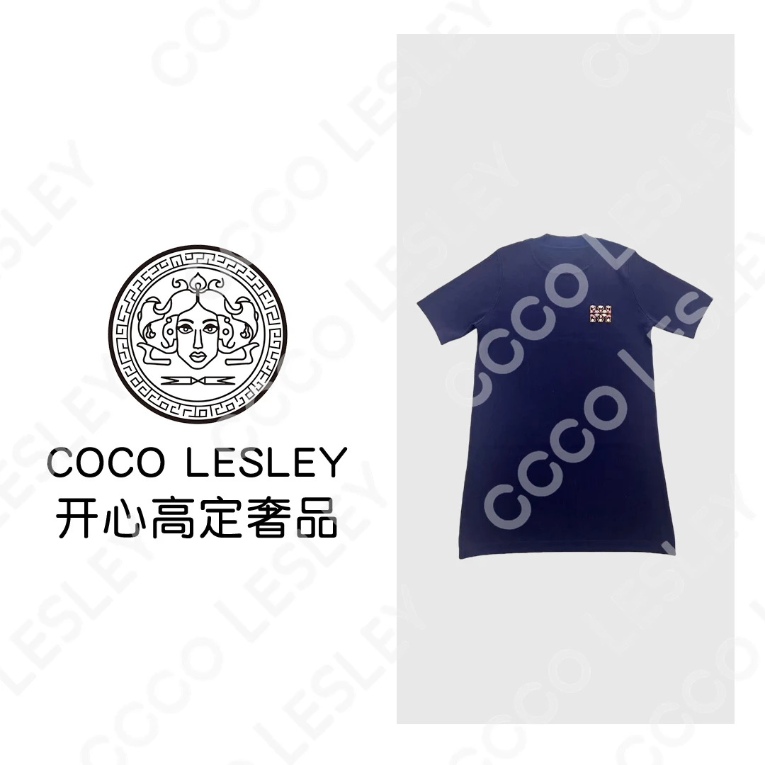 【COCO LESLEY】圆领字母设计感休闲显瘦减龄洋气针织衫TT5101