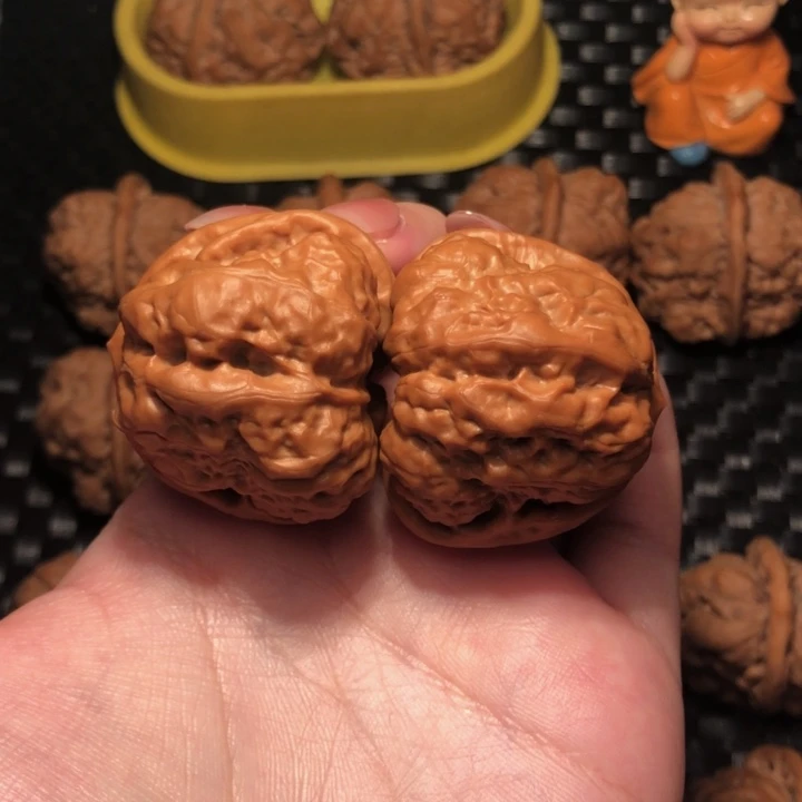 孙***)把件文玩核桃蛙王