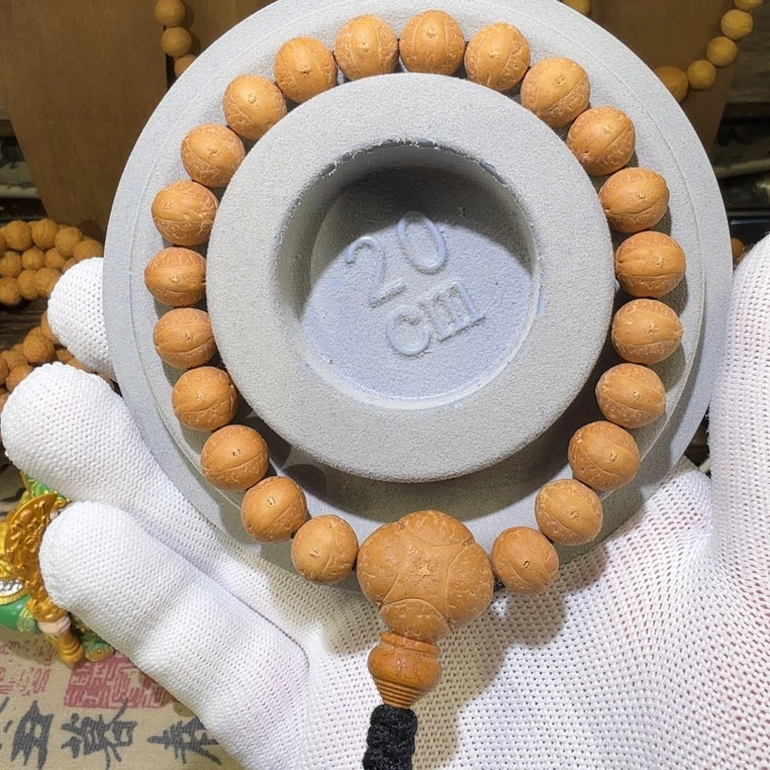 熊***哥凤眼菩提手串S级实心大眼11