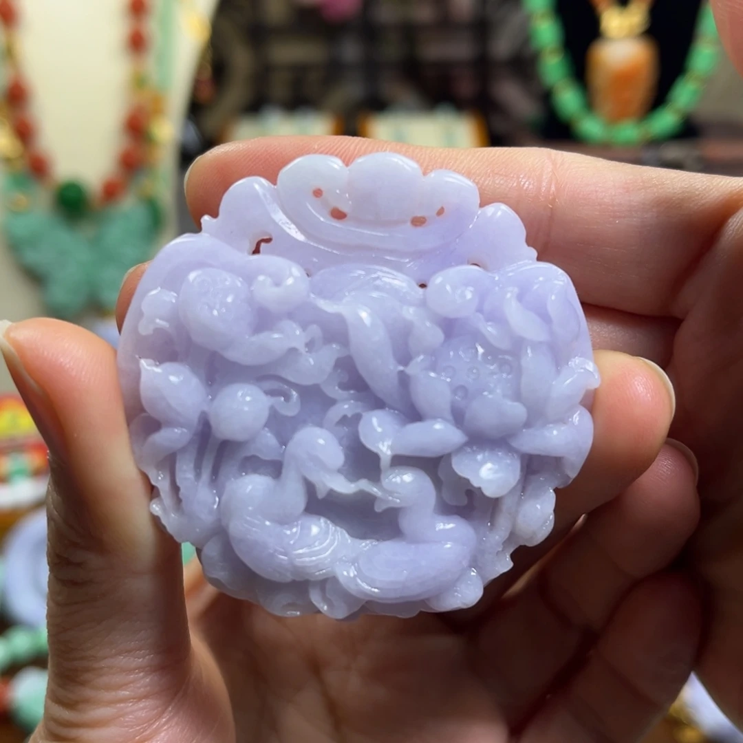 翡翠未镶嵌颈饰天然翡翠