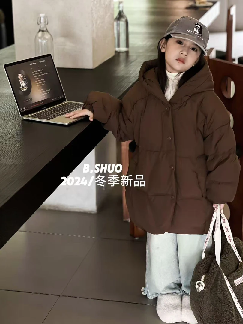 儿童外套冬季保暖韩版高级感轻奢时尚外套 H511