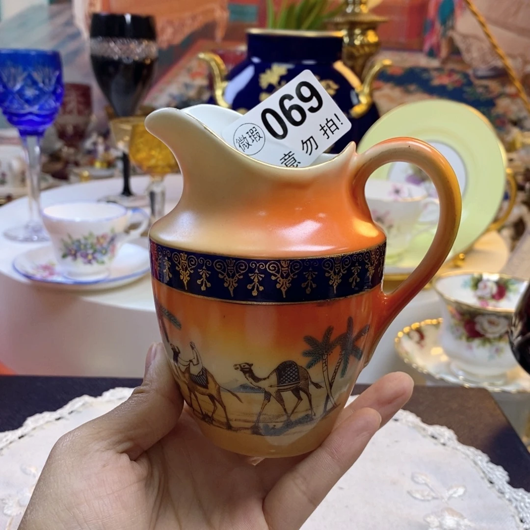 瓷片瓷器欧瓷咖啡杯水晶杯