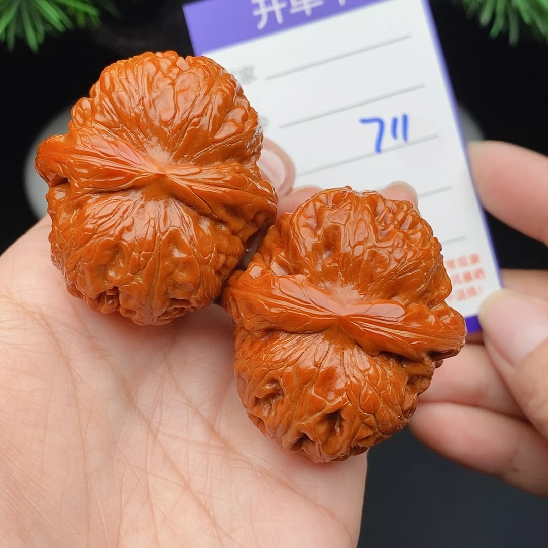 博***。把件文玩核桃44元宝711