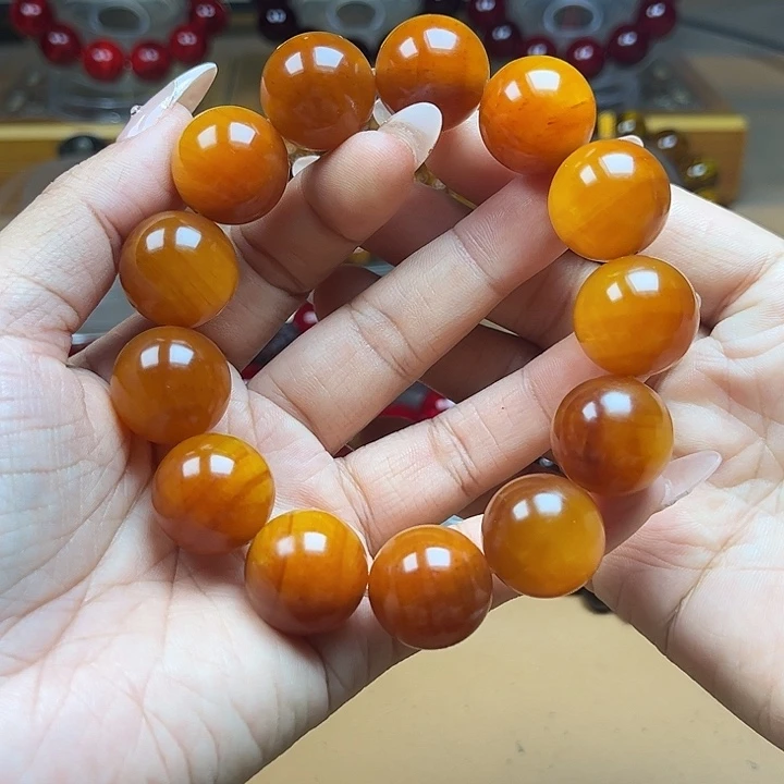 倾***️贝壳杉（血龙木）手串/手链