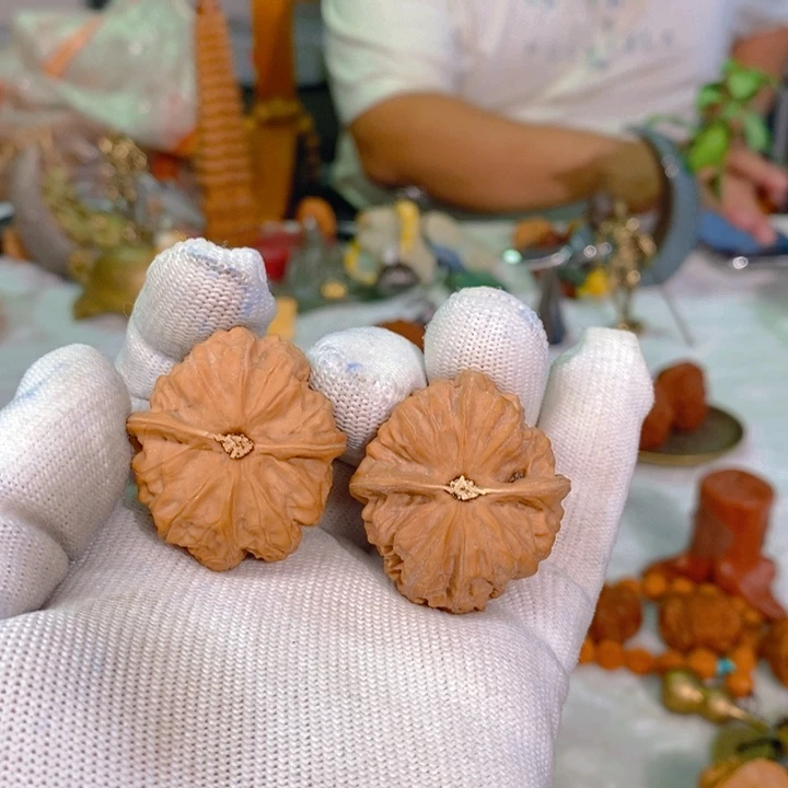 文玩核桃把件门头沟元宝