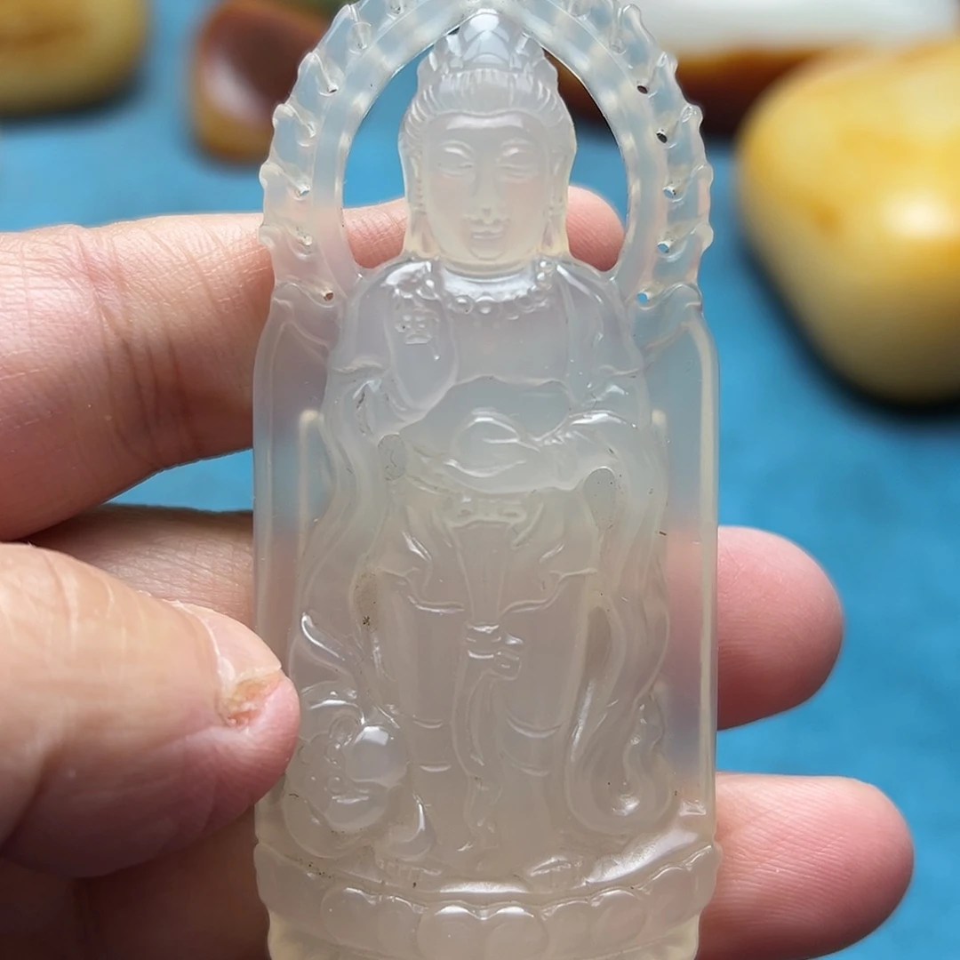 玛瑙/玉髓未镶嵌挂件