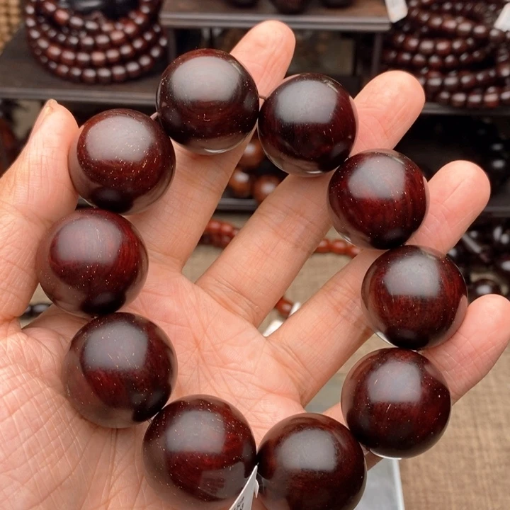 檀香紫檀（小叶紫檀）手串/手链用****滨2.5泥料特价款