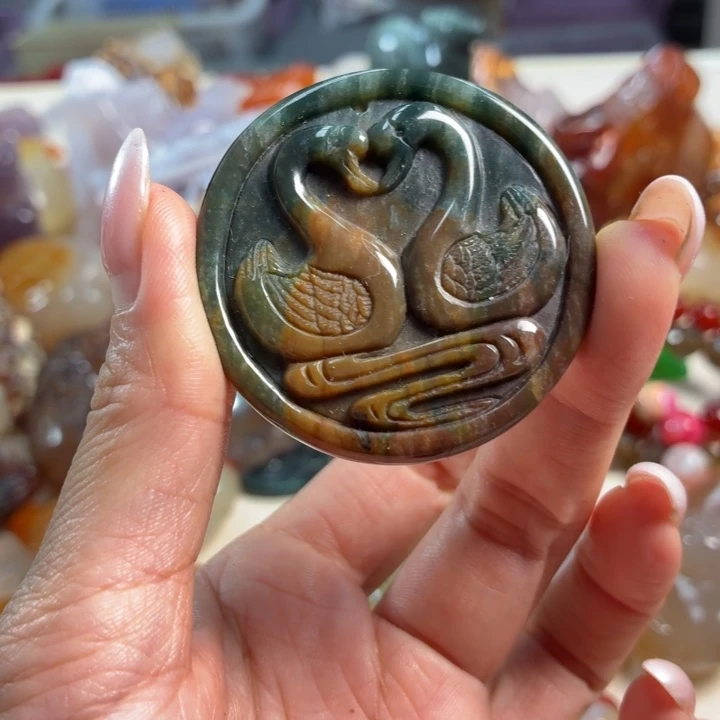 玛瑙/玉髓未镶嵌吊坠(不含链)