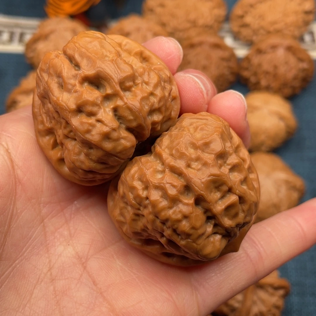 把件文玩核桃40肌肉开背蛙