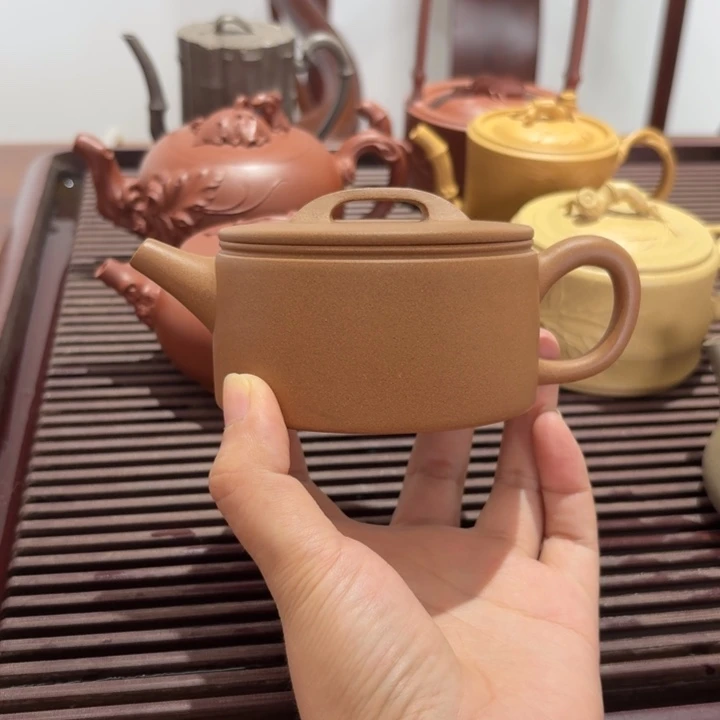 茶壶紫砂老段汉瓦