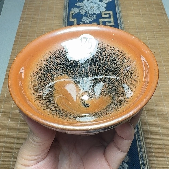 茶盏175坚记茶摆件