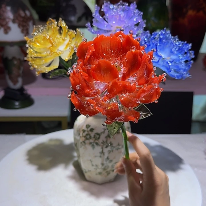 手工艺品琉璃4层11111