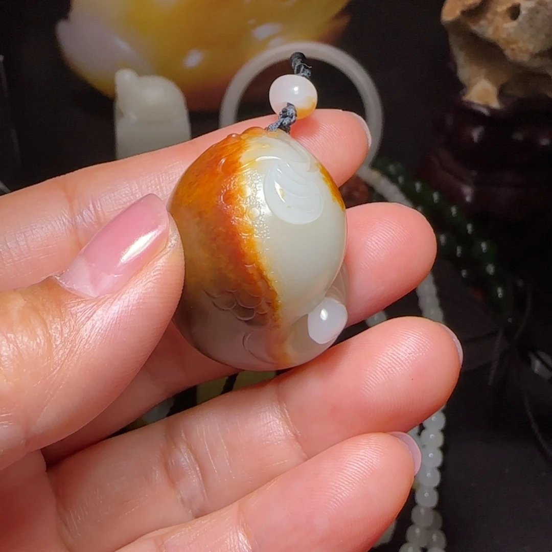 悟***道和田玉未镶嵌颈饰