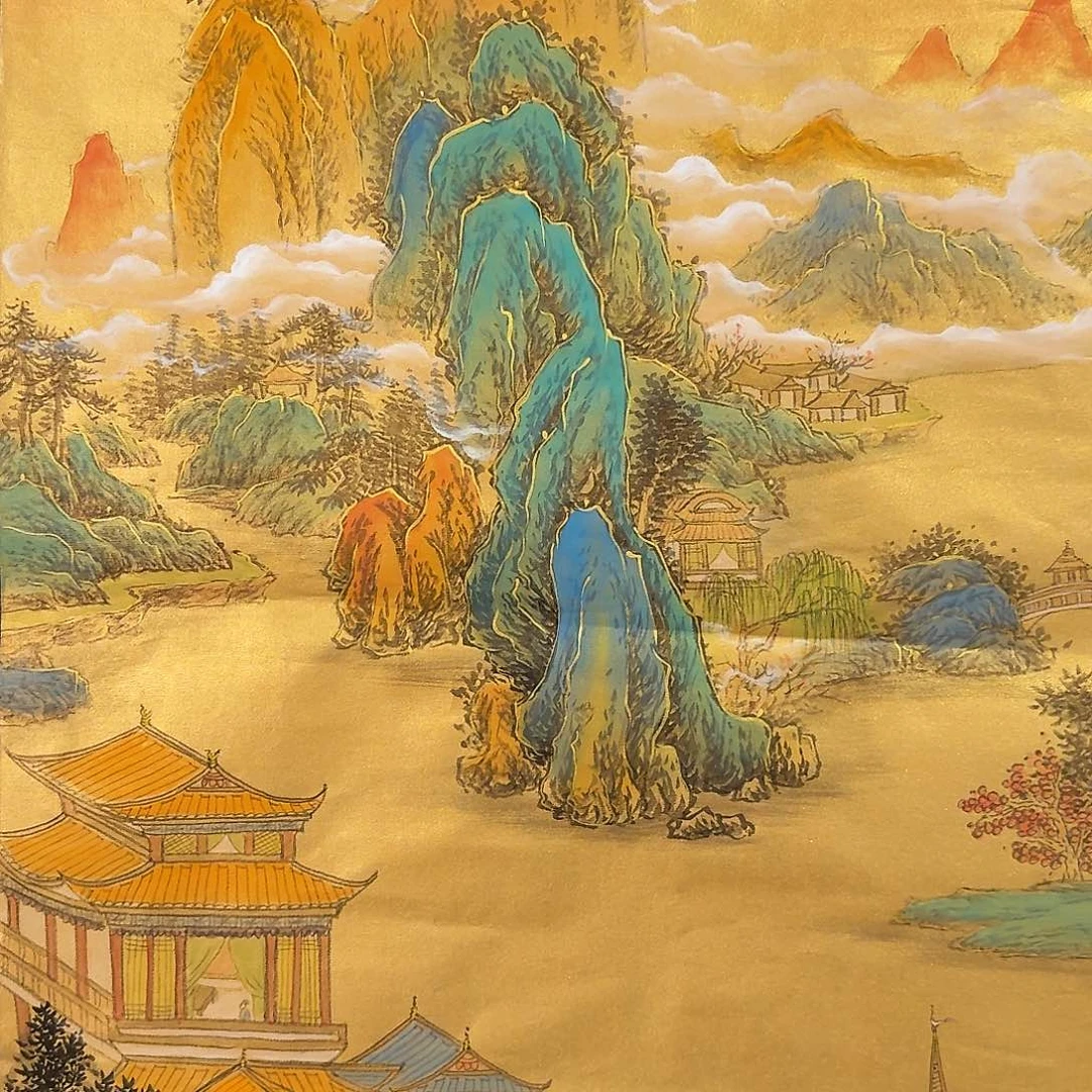 国画恽崟华老师作品画作