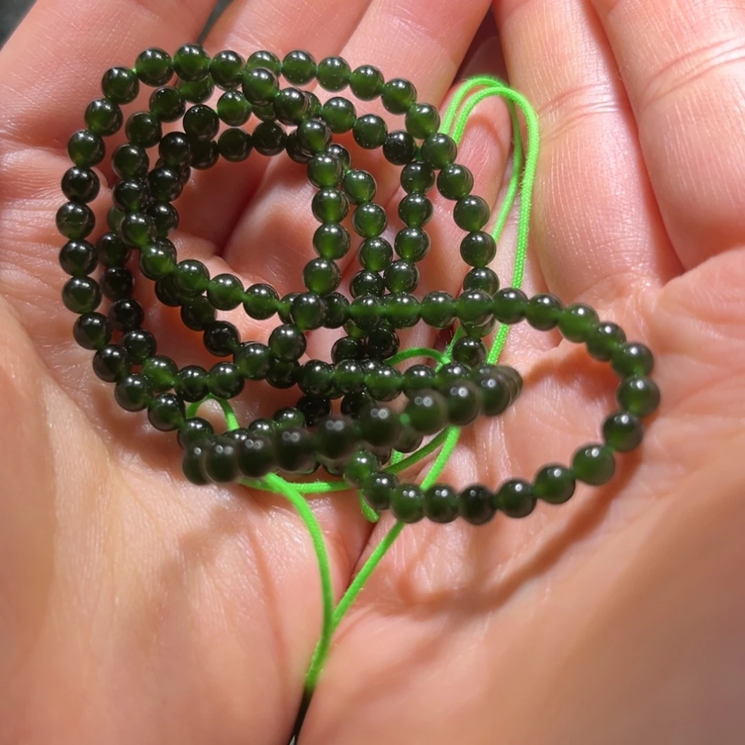 和田玉未镶嵌项链