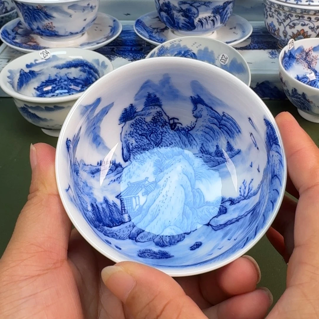景德镇纯手绘茶具图241