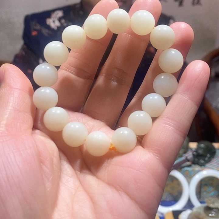 和田玉手链未镶嵌