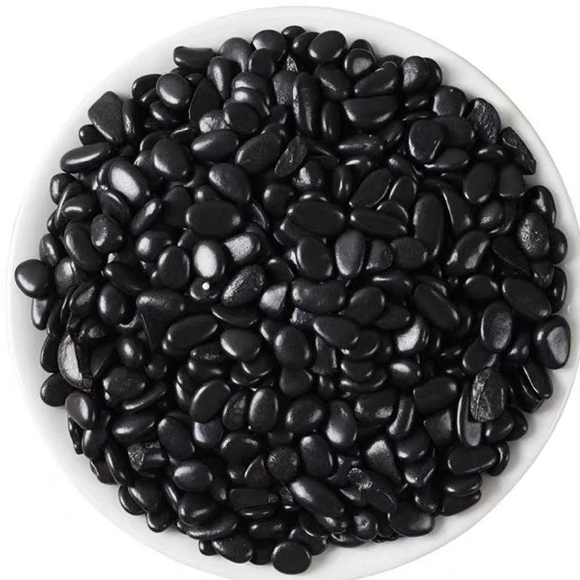 天然火山能量石按摩加热热敷黑石头理疗养生SPA腰肩颈热敷石头