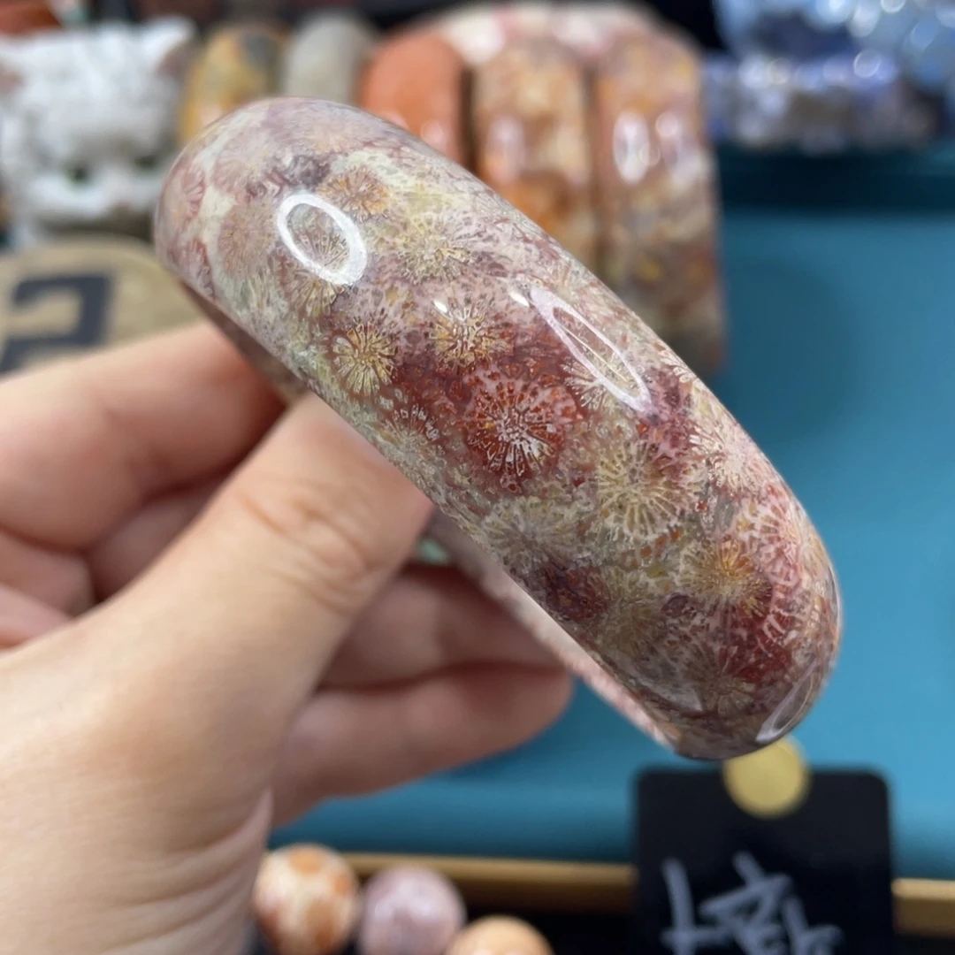 未镶嵌手镯硅化玉