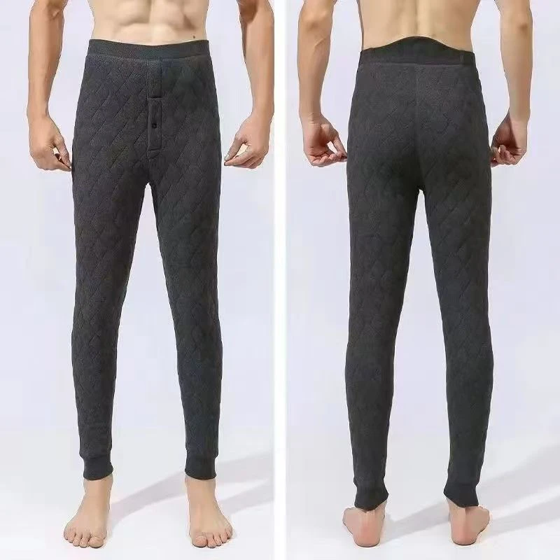 男士棉裤冬季高腰有弹性德绒防寒保暖东北棉裤轻便不掉档防冻裤子