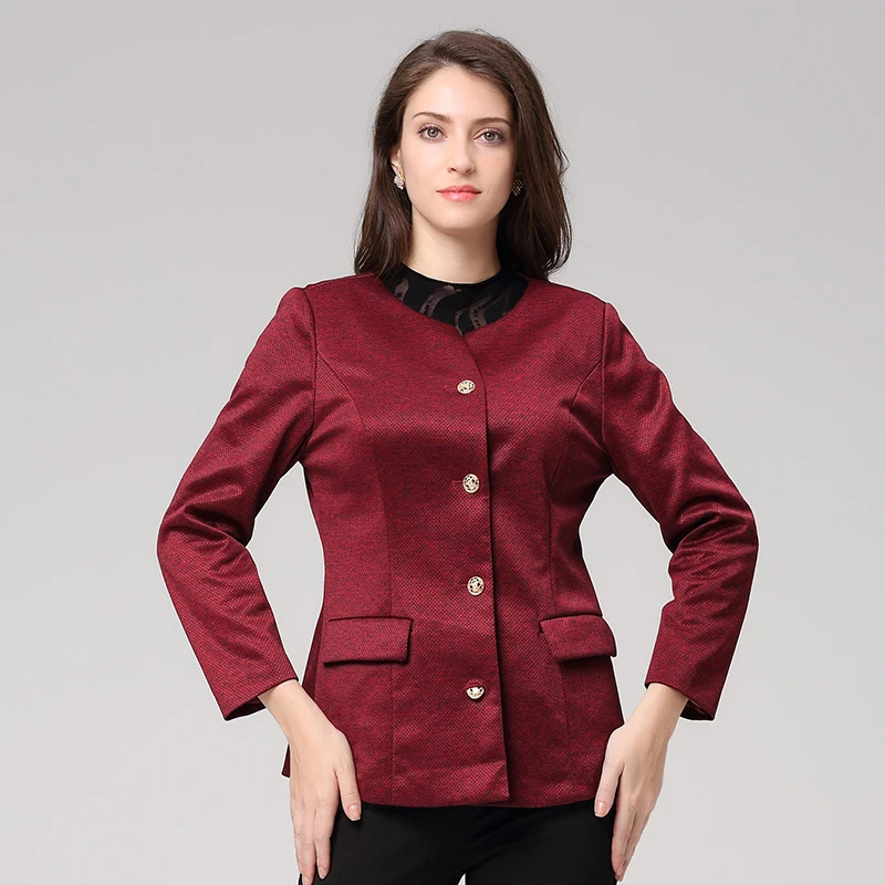 贝特如妈妈外套秋季新款喜庆婚礼婚宴中老年女短款上衣专柜正品YB