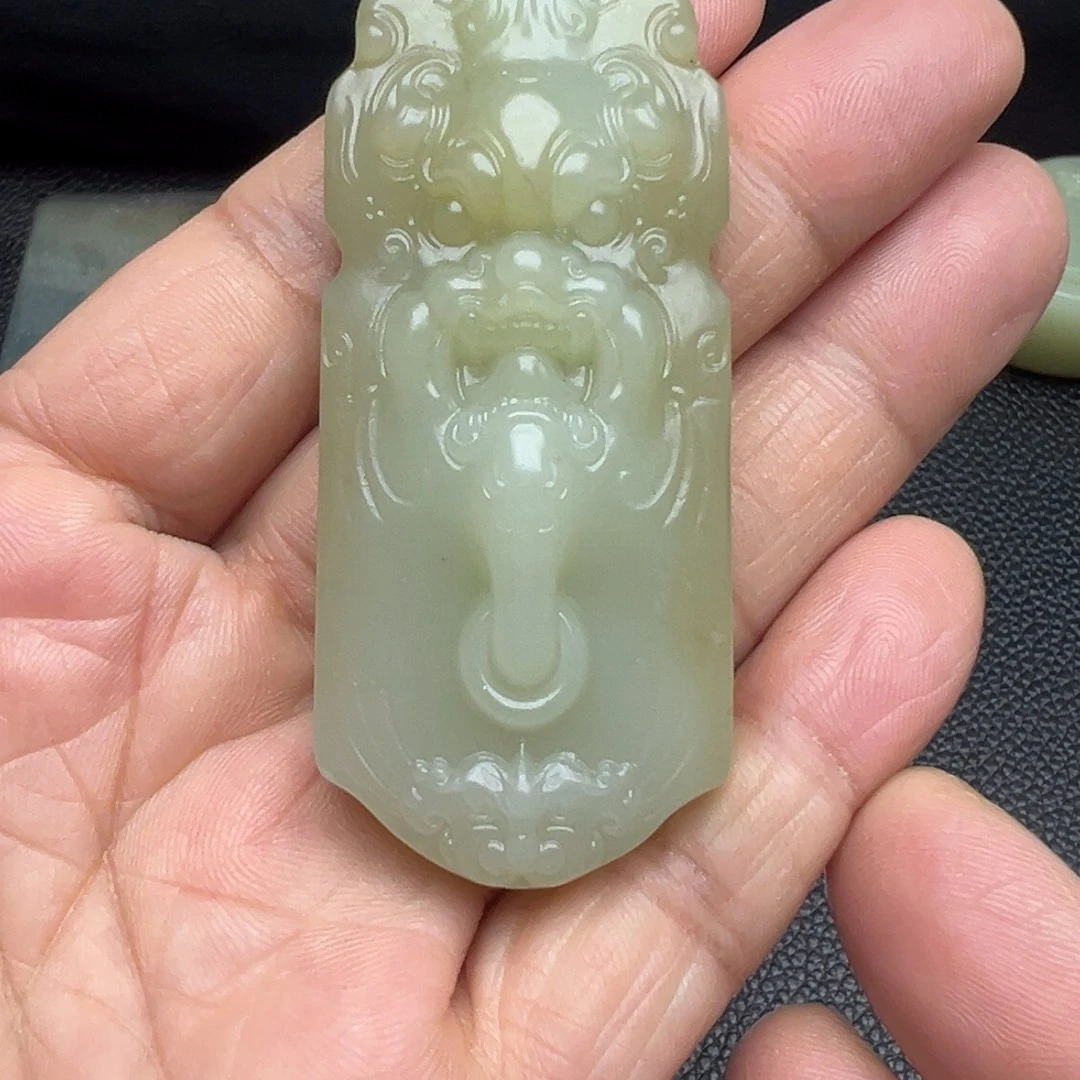 和田玉（糖玉）未镶嵌吊坠(不含链)