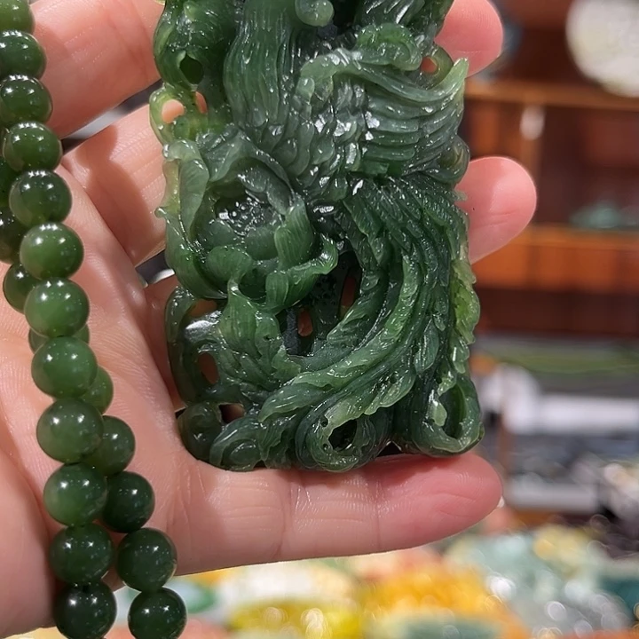 颈饰未镶嵌和田玉小*