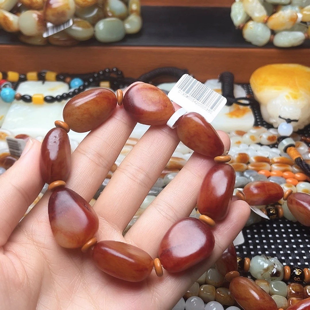 手链未镶嵌和田玉鲟**祢