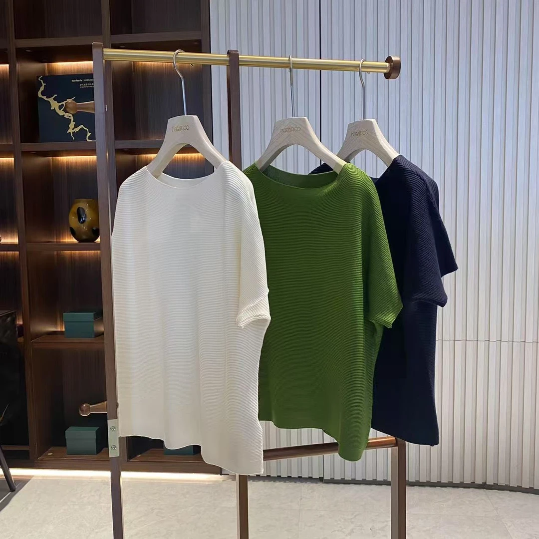 肌理感短袖 春夏圆领T恤  TX0260