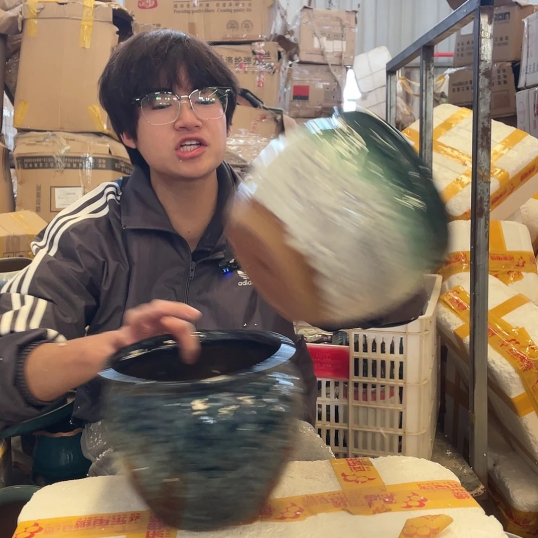 红陶宜兴紫砂花盆