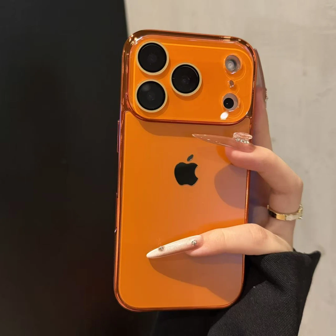 高级感电镀磨砂适用iPhone17ProMax手机壳16苹果15防指纹14全包13