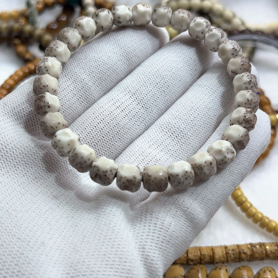 星月菩提吊坠粉河豚无相