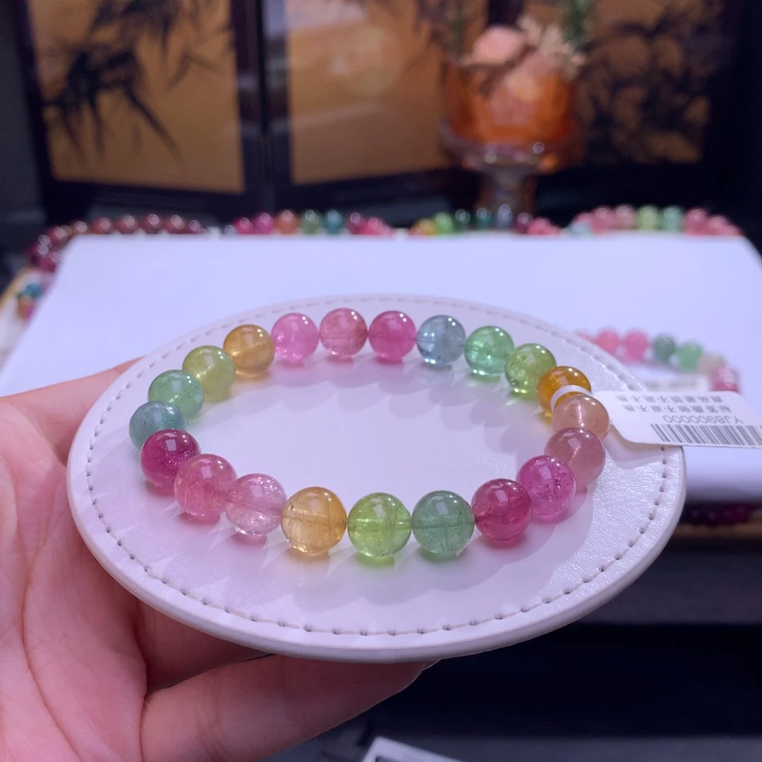 未镶嵌手链碧玺碧玺