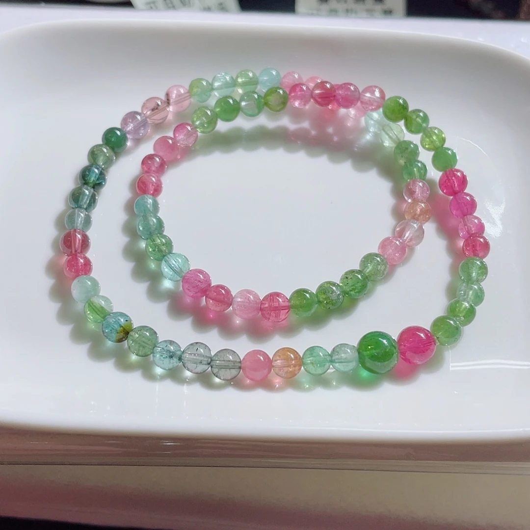未镶嵌手链碧玺碧玺手链