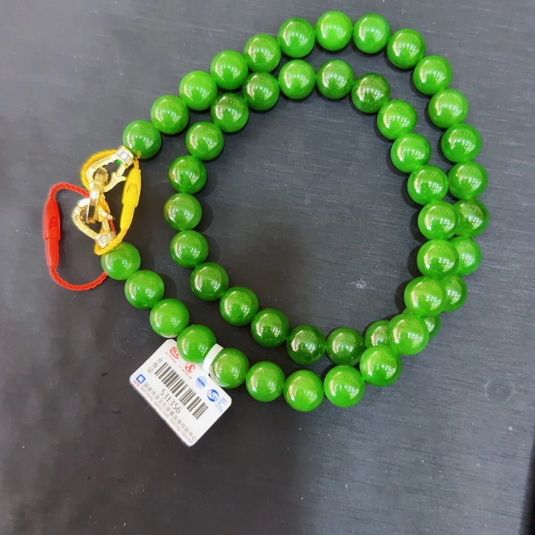 和田玉（碧玉）未镶嵌颈饰D****i