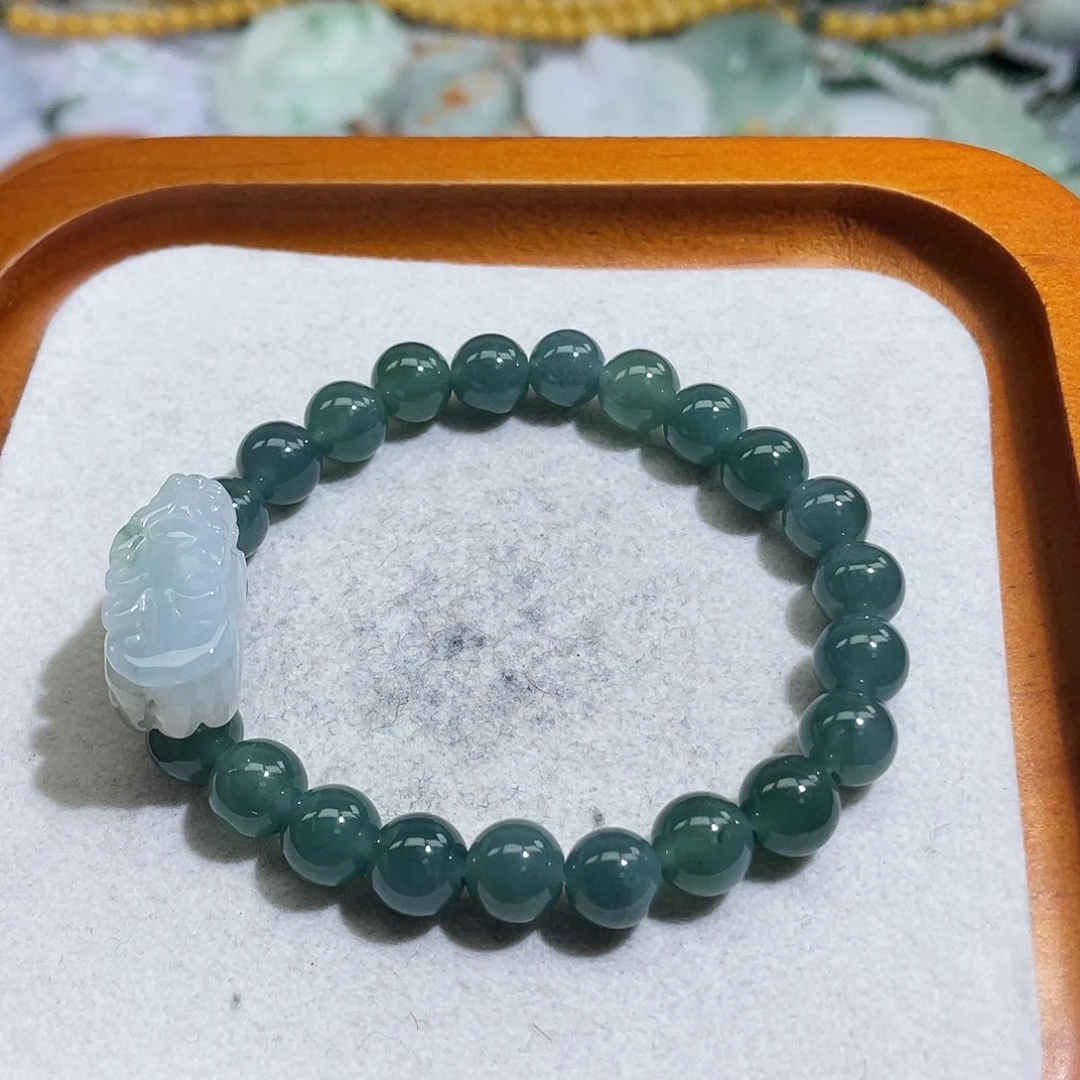 翡翠未镶嵌挂件5287