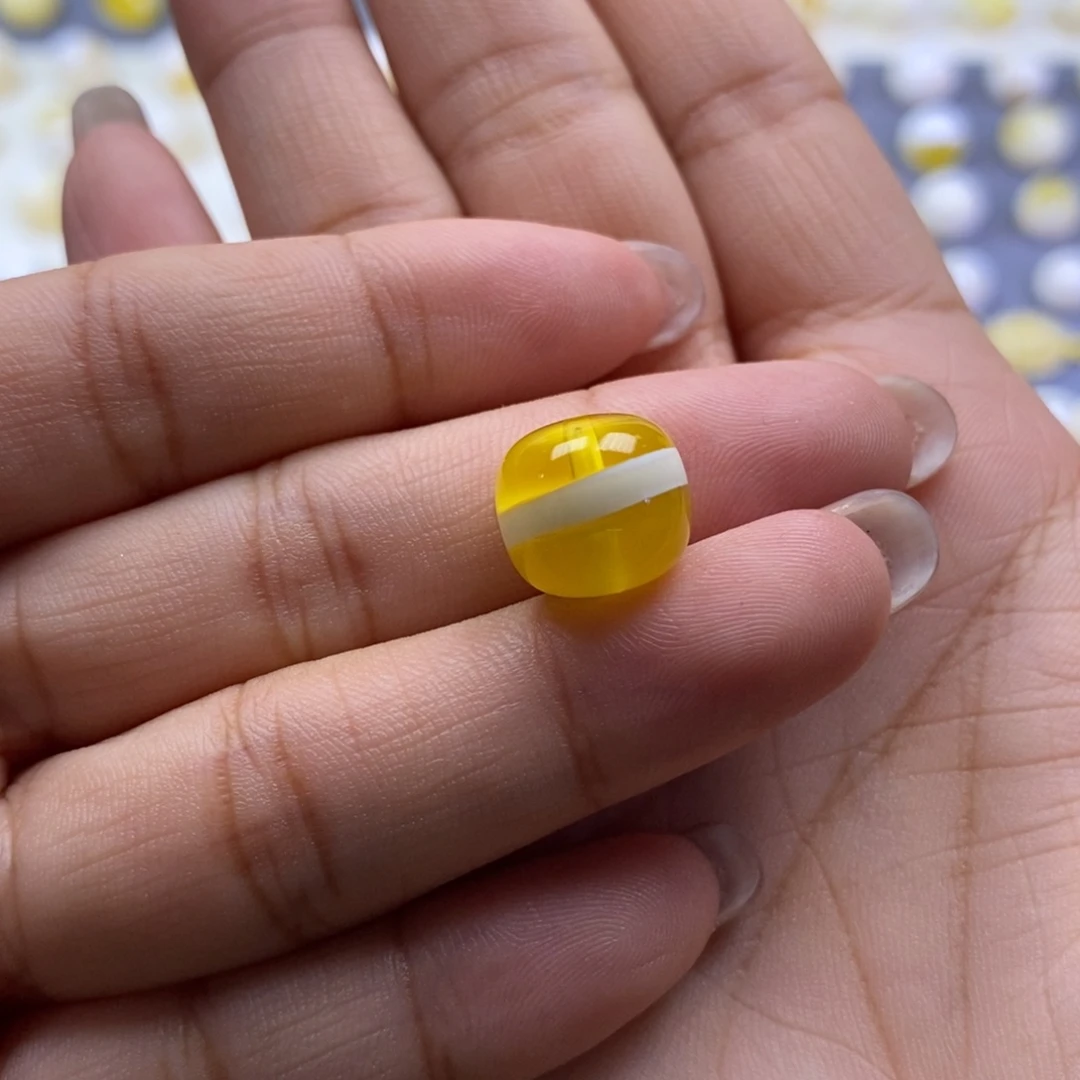 未镶嵌琥珀珠宝奇石12mm