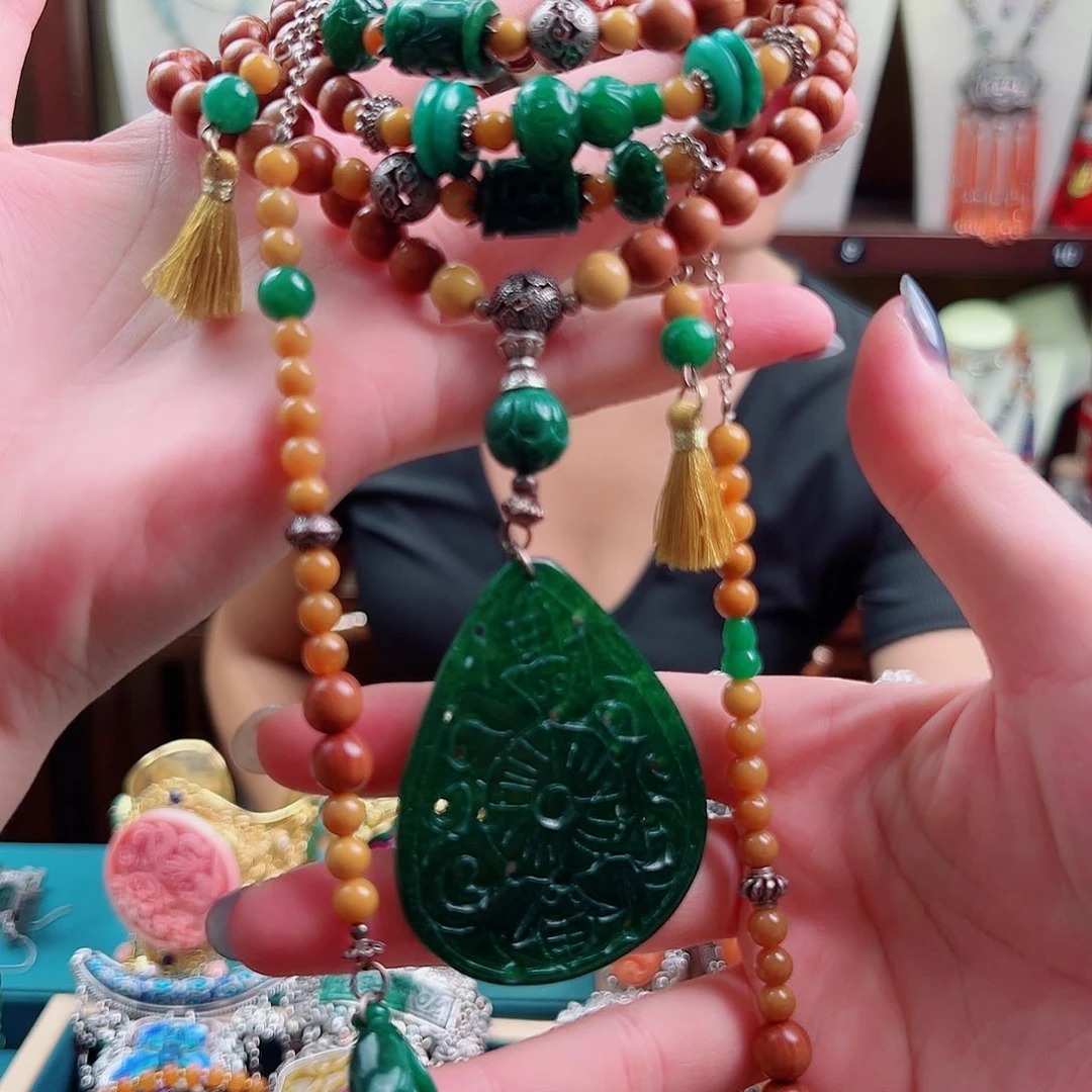 1***+手链玛瑙未镶嵌手链108