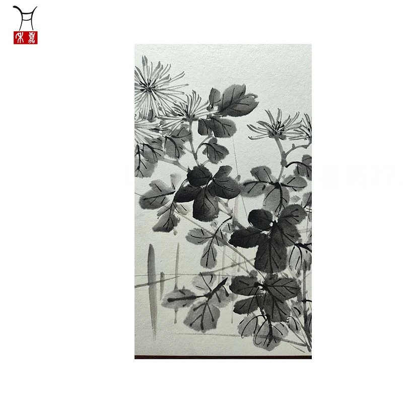 L1069画卡版墨菊27.5x24/0.5平尺