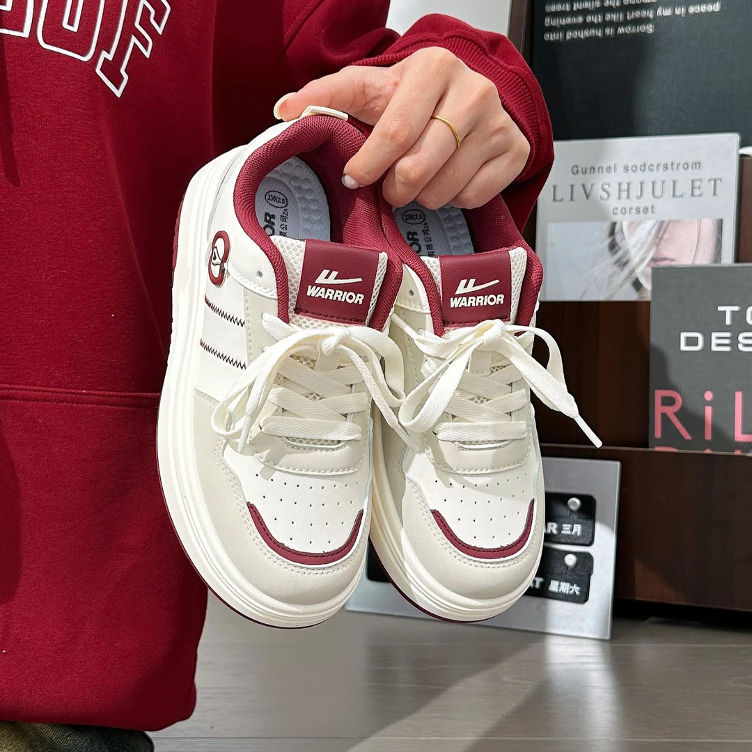 回力厚底美拉德板鞋女2025新款美式复古小白鞋小众原创韩版休闲鞋