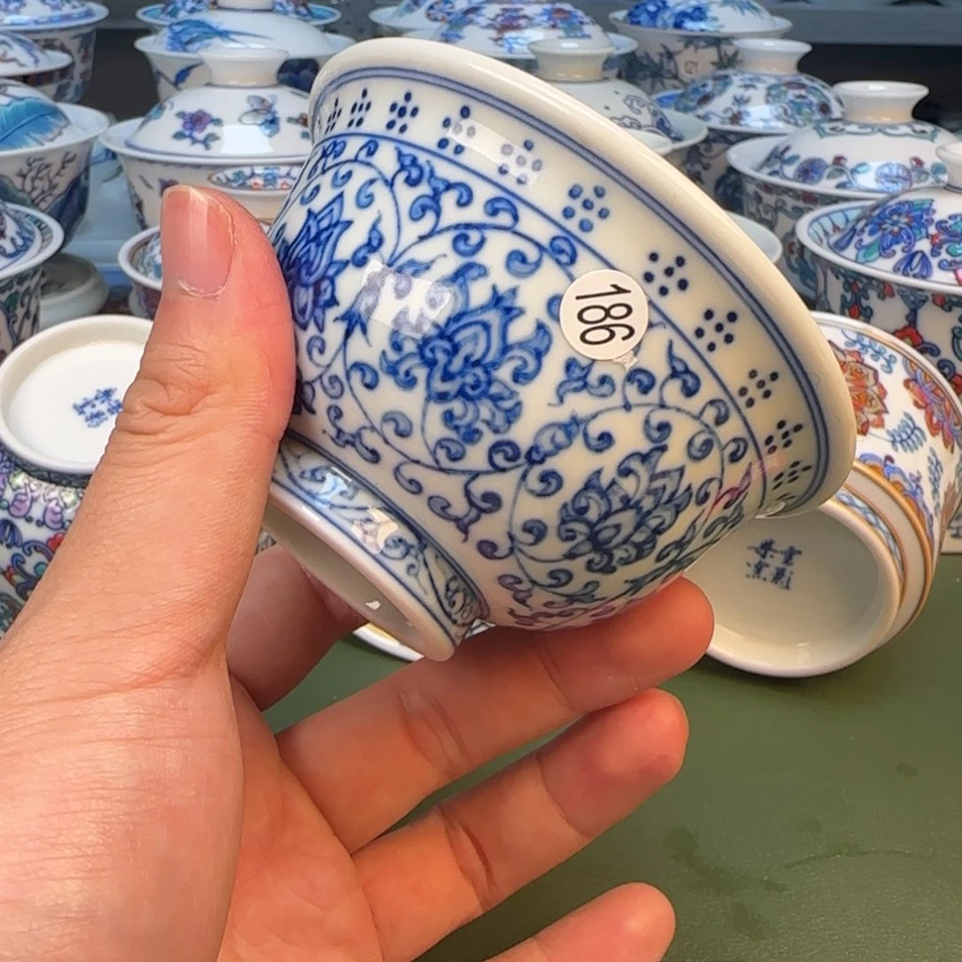 彦祖纯手工手绘茶具186