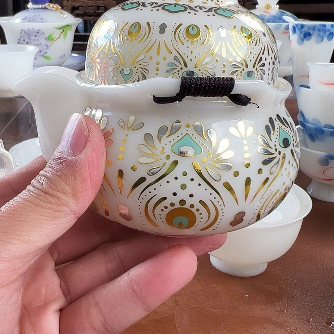 杯子陶璞玉陶瓷茶具旅游用品